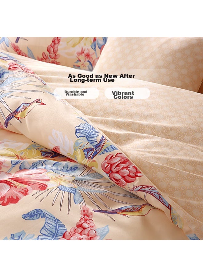 Fuanna Single Cotton Brushed Duvet Cover, Children's Student Dormitory Single Bedding Cover, 152*210cm - Image 3
