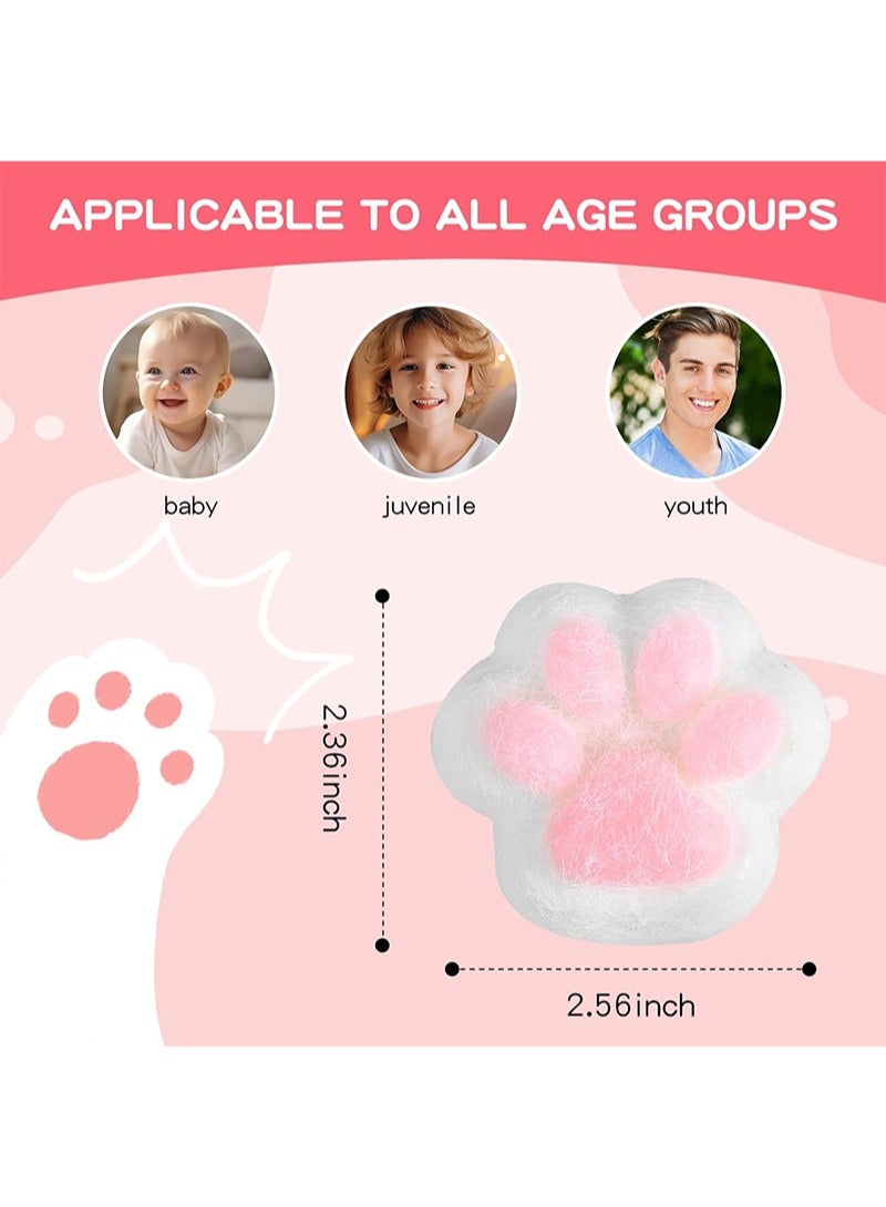 ايكانبو ألعاب قطط ناعمة، ألعاب قطط ناعمة لتخفيف التوتر، ألعاب قطط ناعمة مصنوعة يدويًا من السيليكون، ألعاب ضغط ناعمة - Image 3