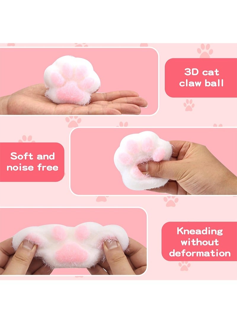 ايكانبو ألعاب قطط ناعمة، ألعاب قطط ناعمة لتخفيف التوتر، ألعاب قطط ناعمة مصنوعة يدويًا من السيليكون، ألعاب ضغط ناعمة - Image 5