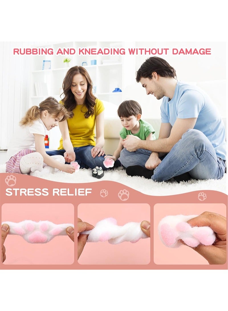 ايكانبو ألعاب قطط ناعمة، ألعاب قطط ناعمة لتخفيف التوتر، ألعاب قطط ناعمة مصنوعة يدويًا من السيليكون، ألعاب ضغط ناعمة - Image 4