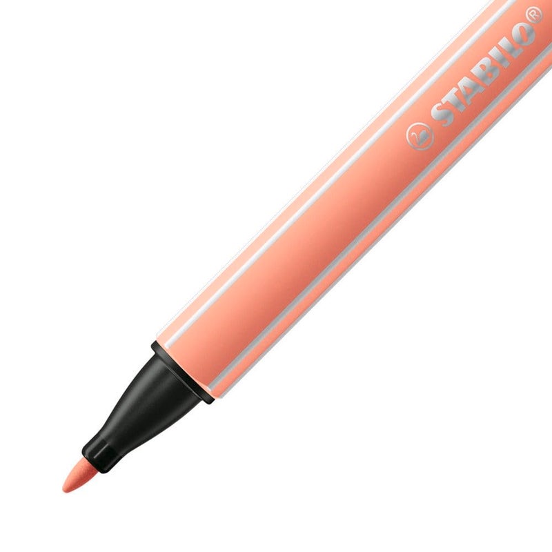 STABILO Fineliner pointMax - Pack of 12 - Assorted Colors - Nylon Medium 0.8mm Tip, Water Based Quick Dry Ink - Image 4