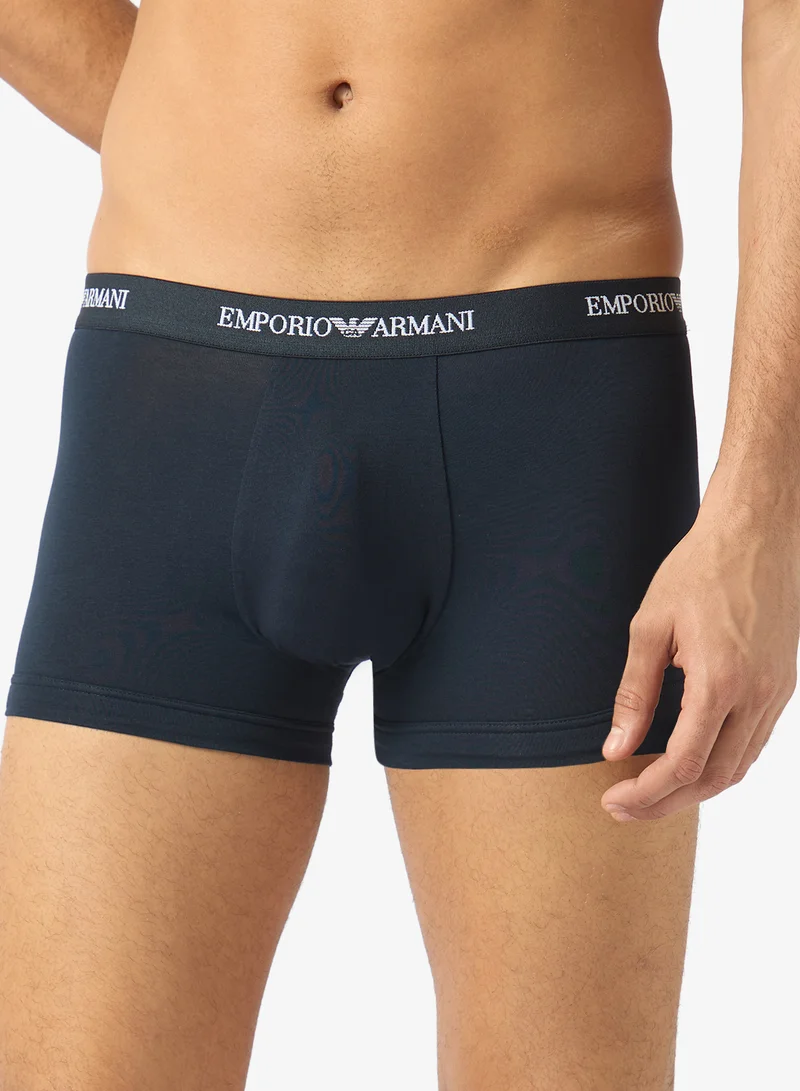 Emporio Armani  3 Pack Of Logo Boxers for Men | Best Price UAE