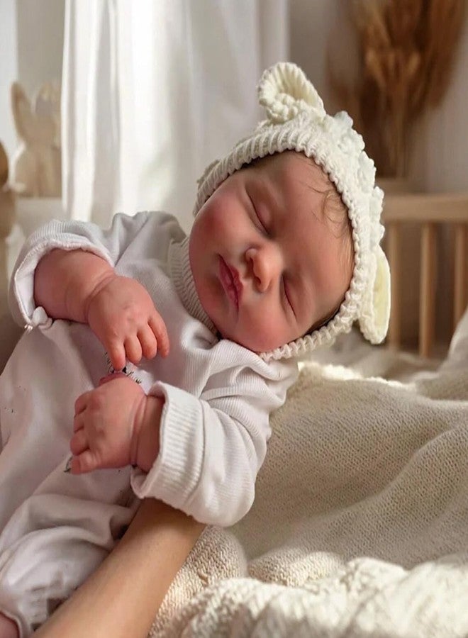 Anano Full Silicone Reborn Baby Dolls Girl Realistic Silicone Baby Doll Full Body 20 Inch Real Life Size Newborn Babys Doll Reborn Babies Toddler Dolls Anatomically Correct Babys Dol l - Image 2