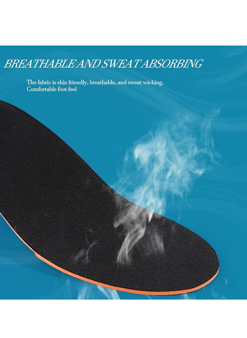 GUDOO أحذية تقويم العظام نعل تقويم العظام للأقدام المسطحة قوس سوبر دعم القدم لتخفيف الآلام التهاب اللفافة الأخمصية قدم كعب لتخفيف الآلام - Image 3