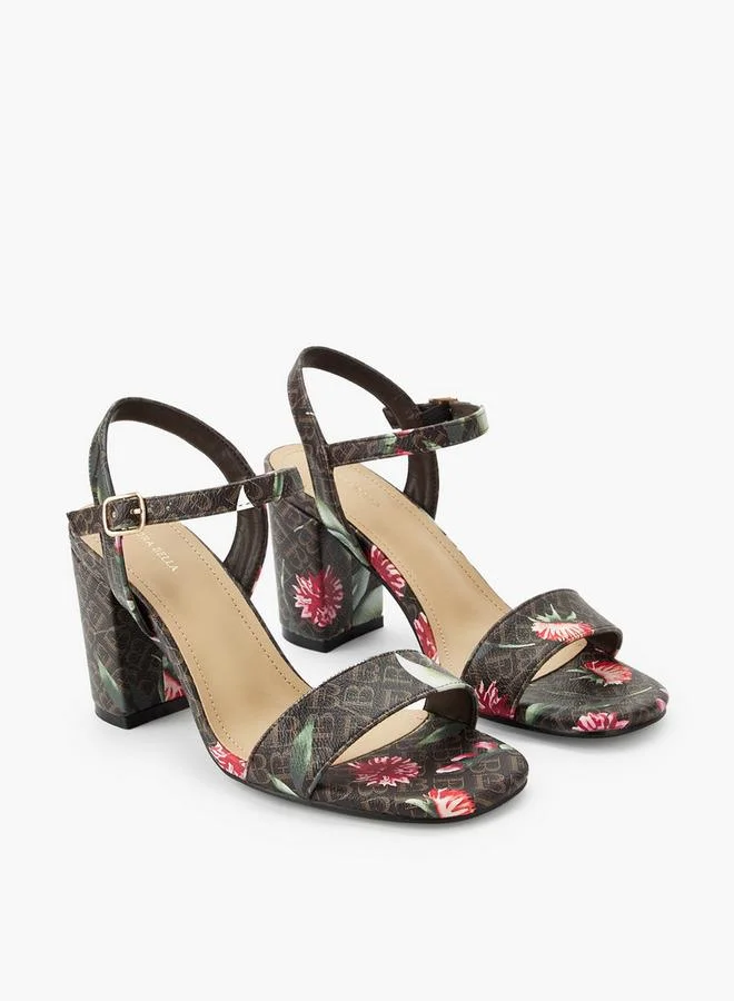 Women Ankle Strap Block Heels