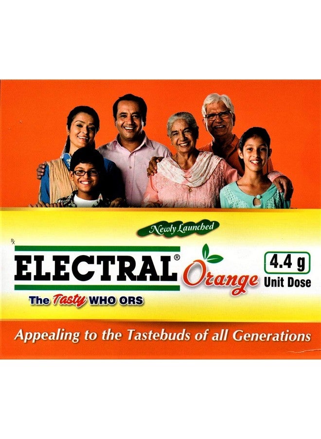 Electral FDC ORS Orange - Pack of 50 Sachets x 4.40 g - Image 4