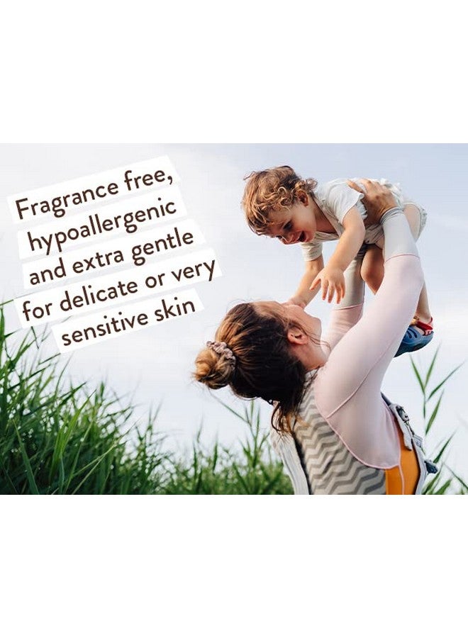 بابو بوتانيكالز غسول رغوي للأطفال حديثي الولادة من بابو بوتانيكالز للبشرة الحساسة، خالٍ من العطور - تركيبة لطيفة - الشوفان وزبدة الشيا والكاكاو - معتمد من مجموعة العمل البيئي - نباتي - منذ الولادة - Image 1