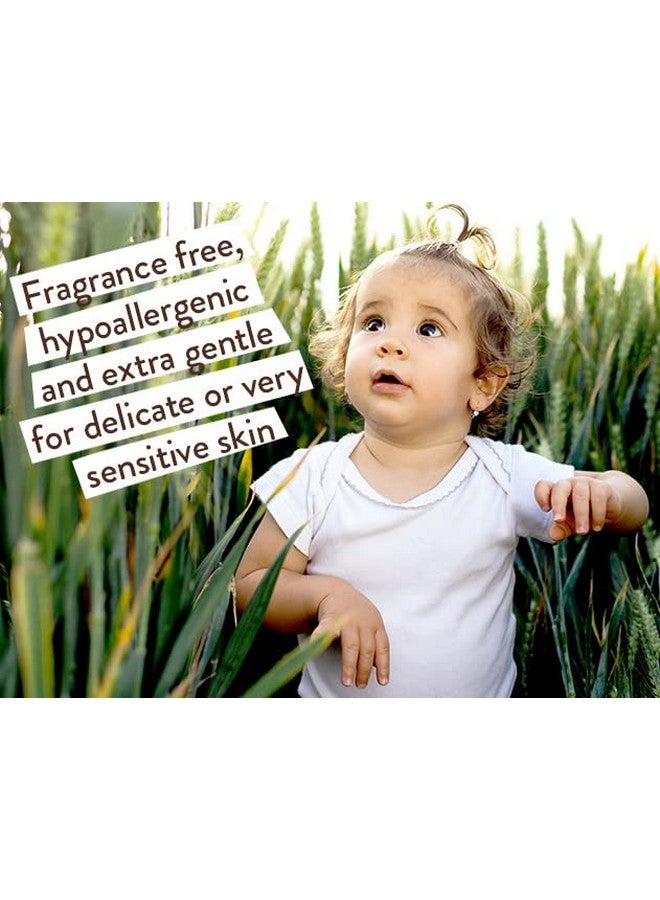 بابو بوتانيكالز غسول رغوي للأطفال حديثي الولادة من بابو بوتانيكالز للبشرة الحساسة، خالٍ من العطور - تركيبة لطيفة - الشوفان وزبدة الشيا والكاكاو - معتمد من مجموعة العمل البيئي - نباتي - منذ الولادة - Image 3