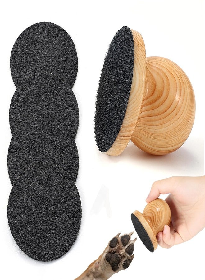 hinbkenla Dog Nail File 1Set 4 Sandpaper - Image 1