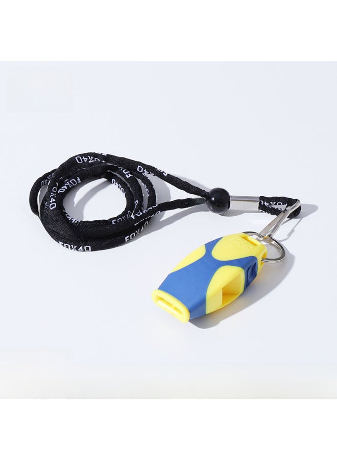 Generic Supply Referee Competition Sports Special Plastic Fox Whistle High Frequency Survival Nuclear-free Whistle Fox FOX40-Color:Army Green - Image 3