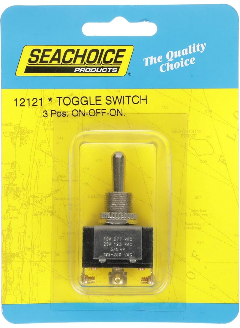 SEACHOICE Seachoice 3-Position Boat Toggle Switch, On/Off/On - Image 2