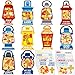 Resholder 30 Sets Christian Crafts Jesus Is The Lights Stickers Bulk Bible Verse Religious VBS Craft for Kids Cross Ornaments DIY Oil Lamp Card Kit for Summer Classroom Home Sunday School Party Favors - Image 2