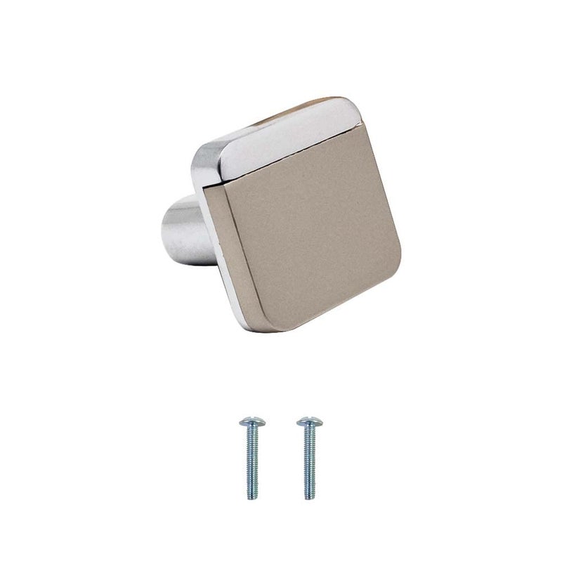 HYDERON HYDERON StainTeak Brown Cabinet KnobDrawerWardrobe Door KnobsCupboard Drawer Pull HandleKitchen Drawer KnobPulls Knob_S175_Stain 2 Pcs Stain_ Finish  - Image 4