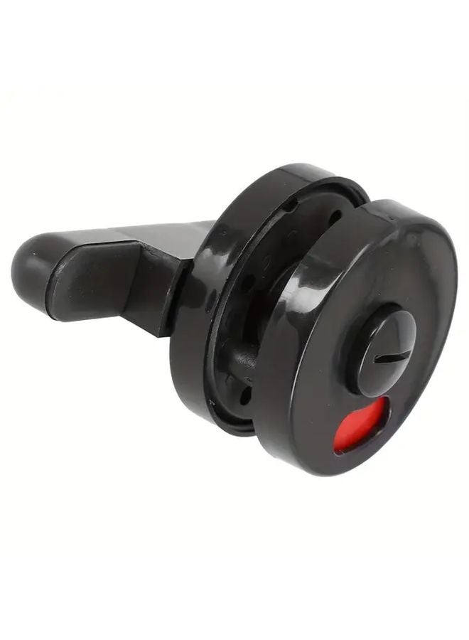1pc Plastic Indicator Door Lock For Public Toilet Bathroom Occupied Vacant Engaged Deadbolt - Image 1