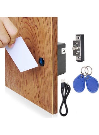 Electronic Cabinet Lock,Hidden DIY Lock,Smart Cabinet Locks,Electronic Cabinet Lock with USB Cable,Invisible Cabinet Lock,for Wooden Cabinet Drawer Locker Cupboard,with 1 IC Cards and 2 Keychain - pzsku/Z5BB9A0E8A45A16F5055EZ/45/_/1719906036/5953d302-310f-4574-b935-550d86163768