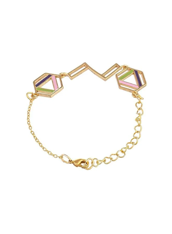 فويلا Benzene Enamelled Dainty Bracelet