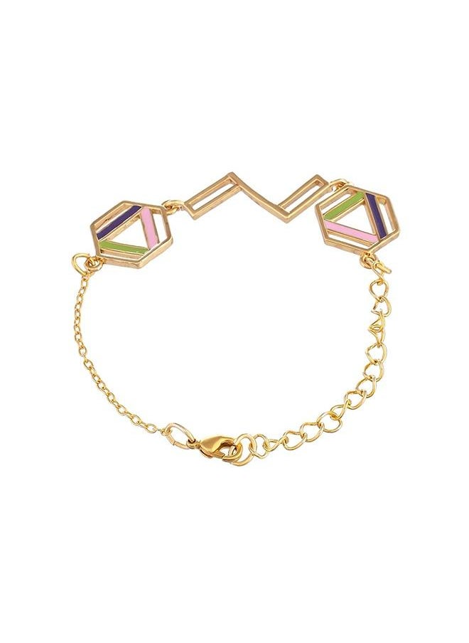 VOYLLA Benzene Enamelled Dainty Bracelet  - Image 4