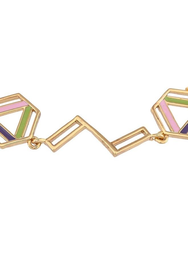 VOYLLA Benzene Enamelled Dainty Bracelet  - Image 3