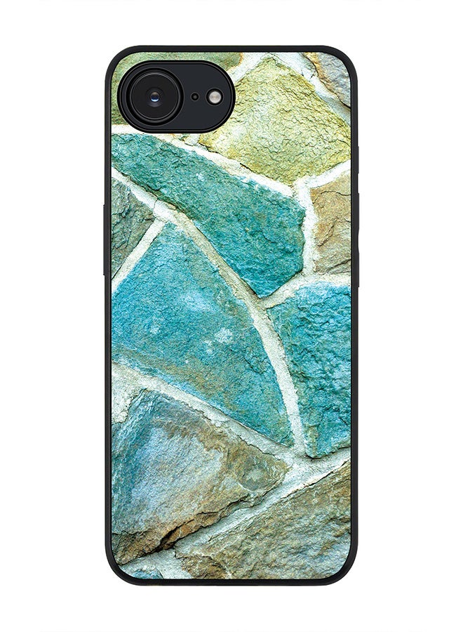 Stylizedd For Apple iPhone 16e Case,Slim fit Camera Protection, Shockproof Thin Phone cover  - Aqya Stones - Image 1