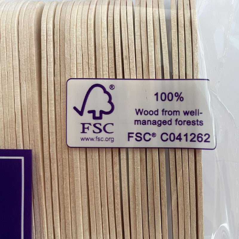KingSeal 4,000 Count FSC Certified Disposable Wood Cutlery Knife, Biodegradable and Earth Friendly, 6 Inch Length, Commercial Bulk Pack - 40 Packs x 100 Knives - Image 4