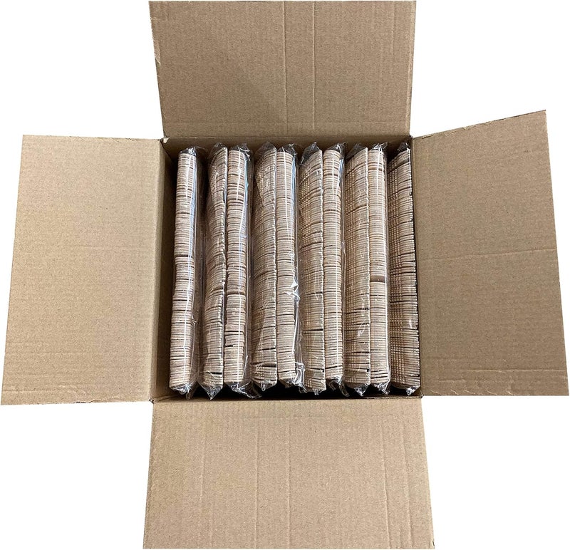KingSeal 4,000 Count FSC Certified Disposable Wood Cutlery Knife, Biodegradable and Earth Friendly, 6 Inch Length, Commercial Bulk Pack - 40 Packs x 100 Knives - Image 5