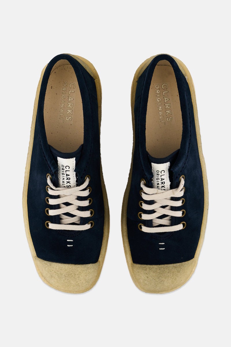 clarks Women Standard Fit Tor Hoop Lace Up Casual Shoes, Navy  - Image 3