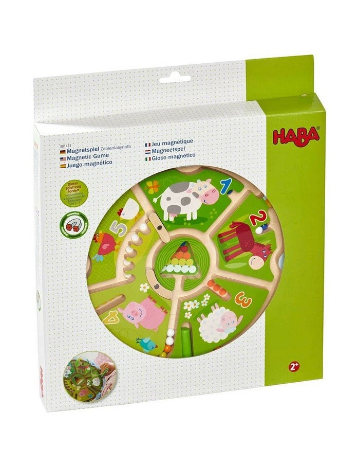 Number Maze Magnetic Game Stem Toy Encourages Color Recognition, Fine Motor & Counting