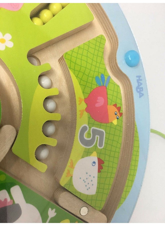 Number Maze Magnetic Game Stem Toy Encourages Color Recognition, Fine Motor & Counting