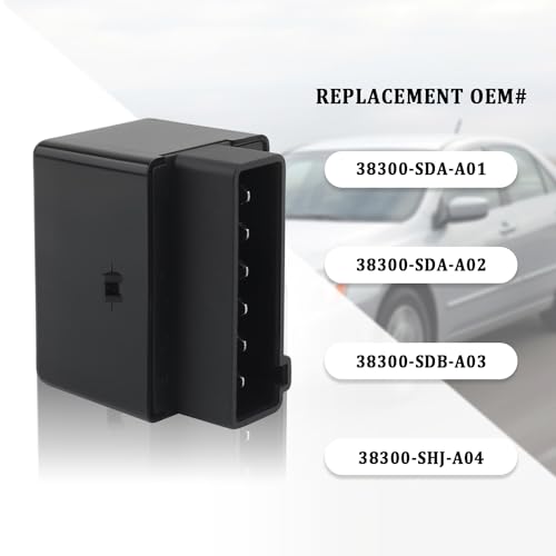 IHOTDER 6 Pin LED Flasher Relay,LED Turn Signal Relay Replacement OEM#38300-SDA-A01,38300-SDB-A03,Turn Signal Flasher Compatible with Honda Accord Ridgeline Odyssey Van Car Accessories - Image 5