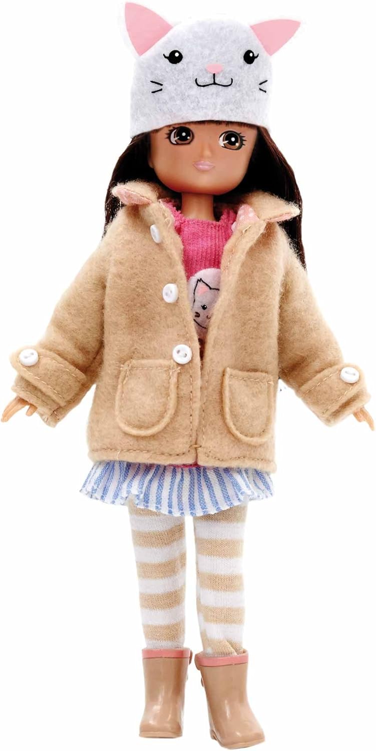 Lottie Doll Pandora's Box - Animal Theme Cat Doll - 7 Inch - Unisex - Ages 3+ - Image 1