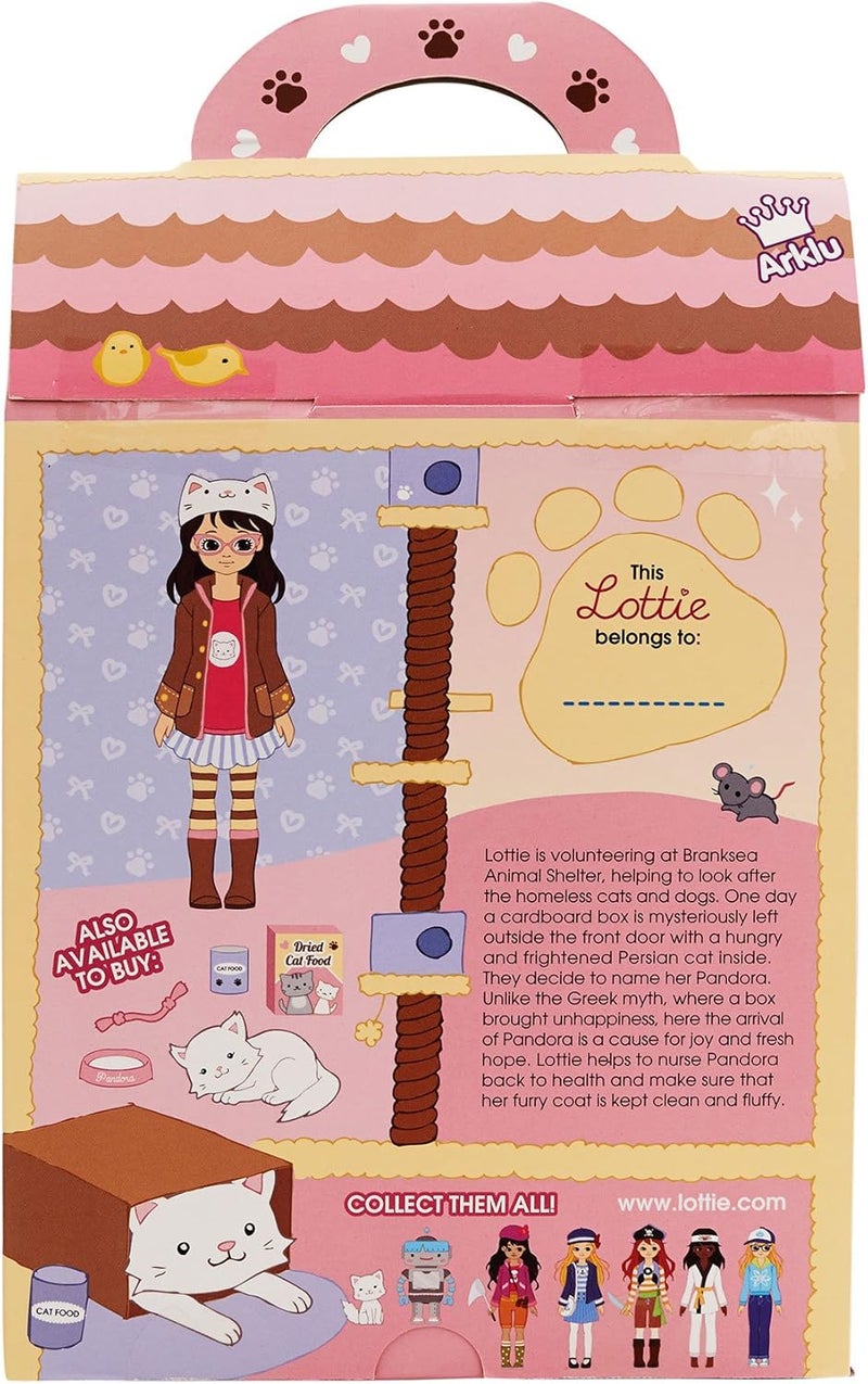 Lottie Doll Pandora's Box - Animal Theme Cat Doll - 7 Inch - Unisex - Ages 3+ - Image 3