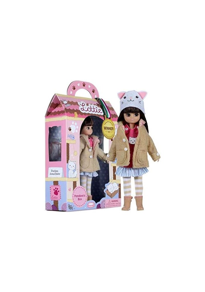 Lottie Doll Pandora's Box - Animal Theme Cat Doll - 7 Inch - Unisex - Ages 3+ - Image 2