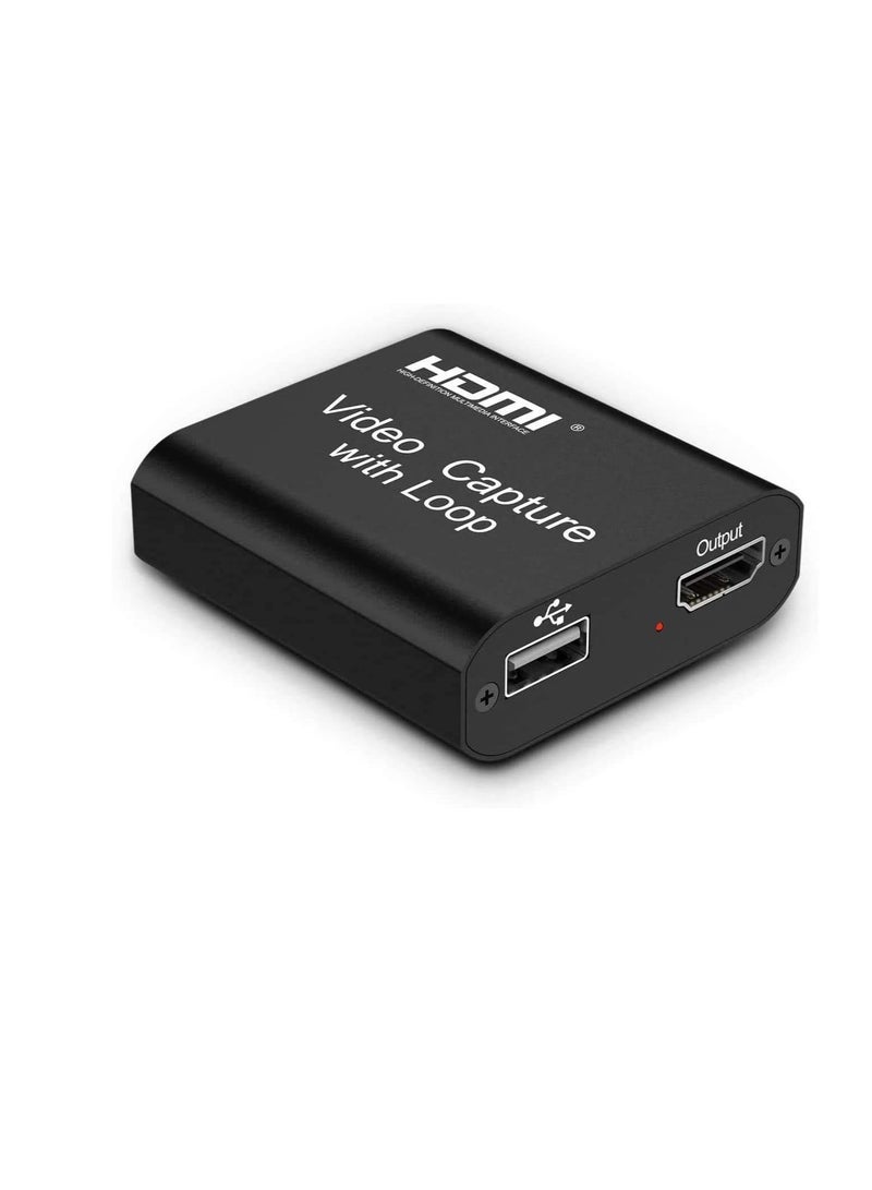 4K HDMI Video Recorder Module with Loop, External 1080P Full HD FHD Gaming Video Recorder for Live Streaming, Radio or Video Conference (1pc)  - Image 1