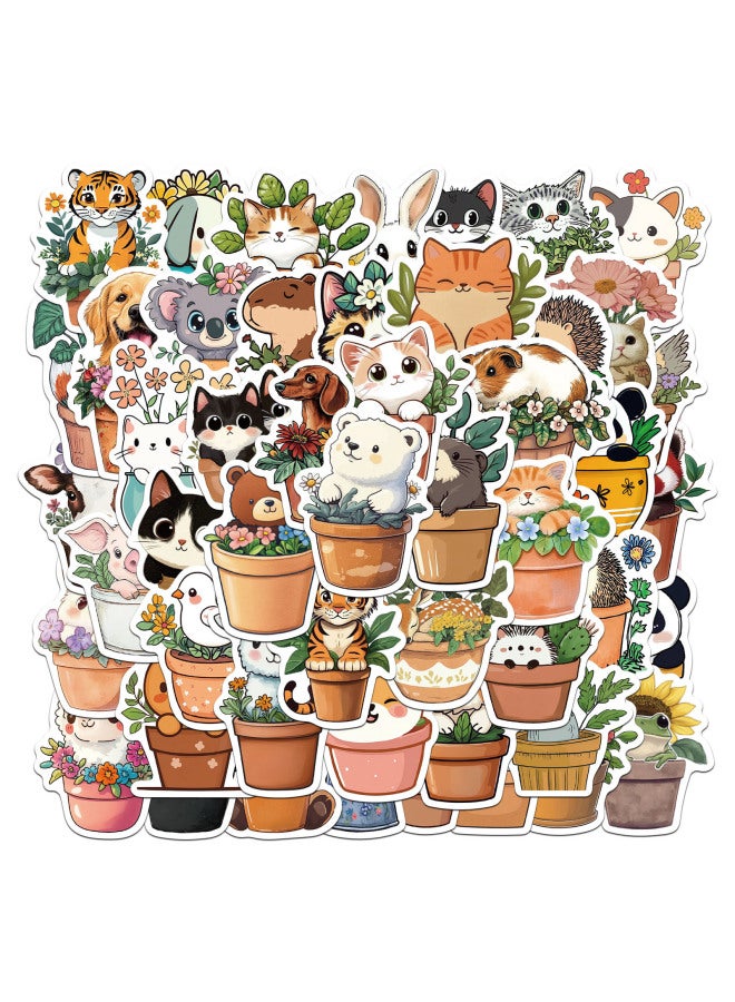 [super Complete Collection] Farm Wildlife Stickers Children's Toys Elk Alpaca Panda Lion Stickers