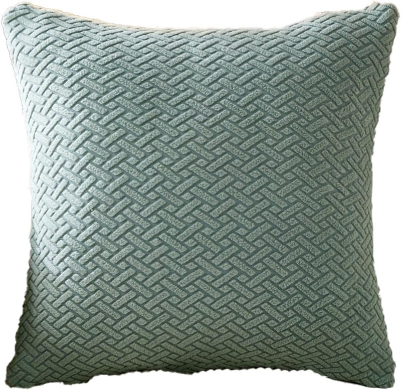 Yoovat Magic Sofa Covers Magic Sofa Couch Covers 2024 New Wear-Resistant Universal Sofa Cover Stretch for Sectional Slipcovers (Texture-Green,Pillow Cover 16x16 inch) - Image 1