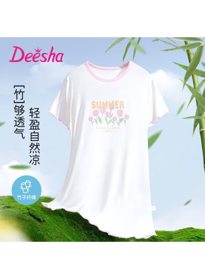 Deesha Children's Pajamas, Girls' Nightgown, Loungewear, Sleepwear