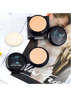 adbeni 3 In 1 Compact Powder With Concealer 24Gm | Matte & Poreless | Lit Me & Flawless Coverage | Triple-Action Complexion Enhancement | 100% Vegan & Long Lasting | Natural Ivory Spf 25  - Image 4