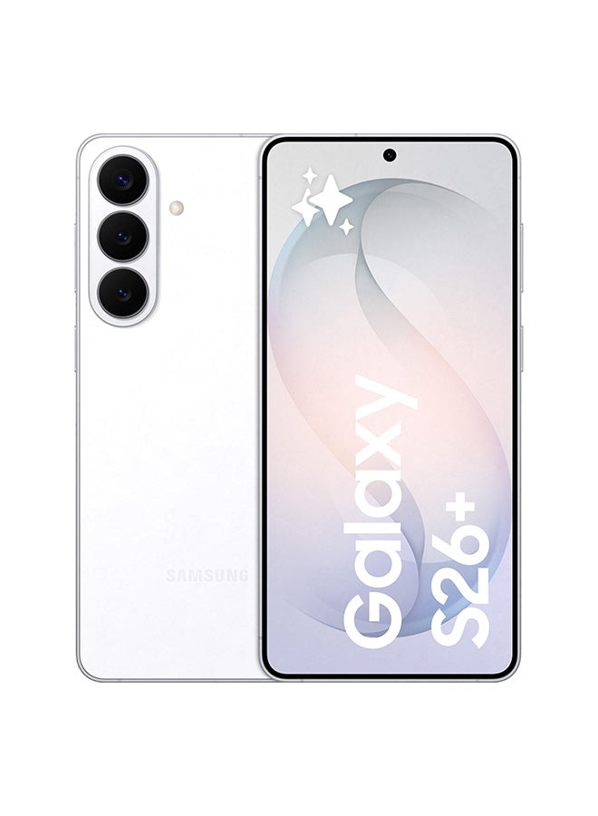 Galaxy S26 Plus Dual SIM White 12GB RAM 256GB 5G - Middle East Version