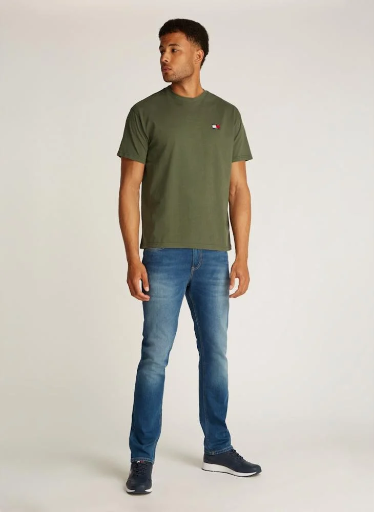 تومي جينز Logo Crew Neck T-Shirt