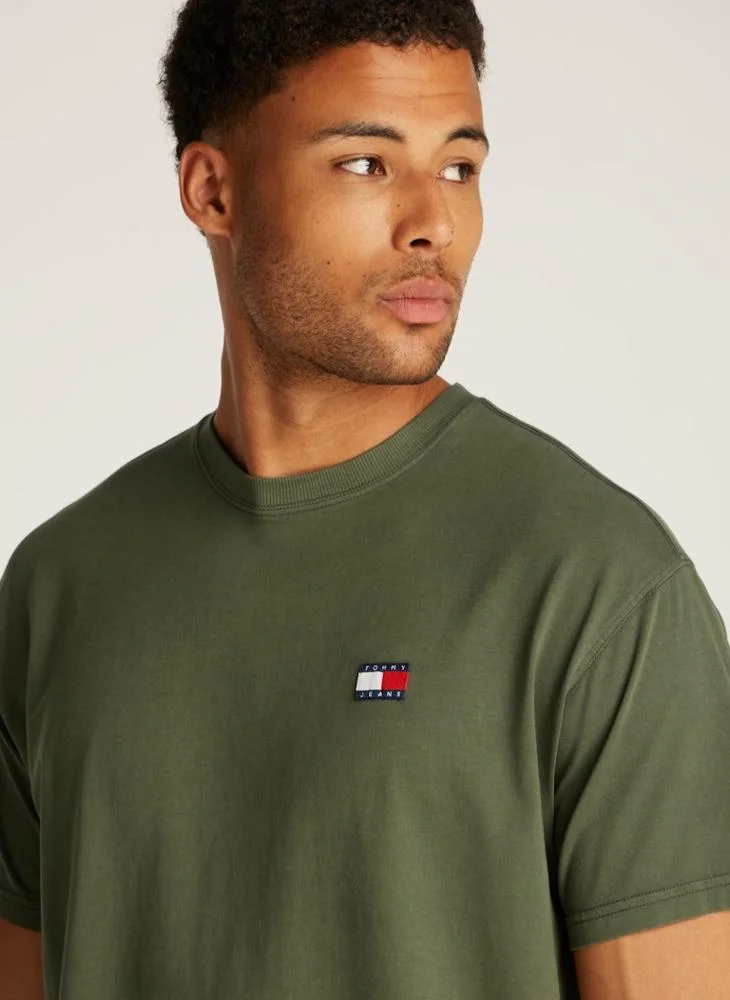 تومي جينز Logo Crew Neck T-Shirt