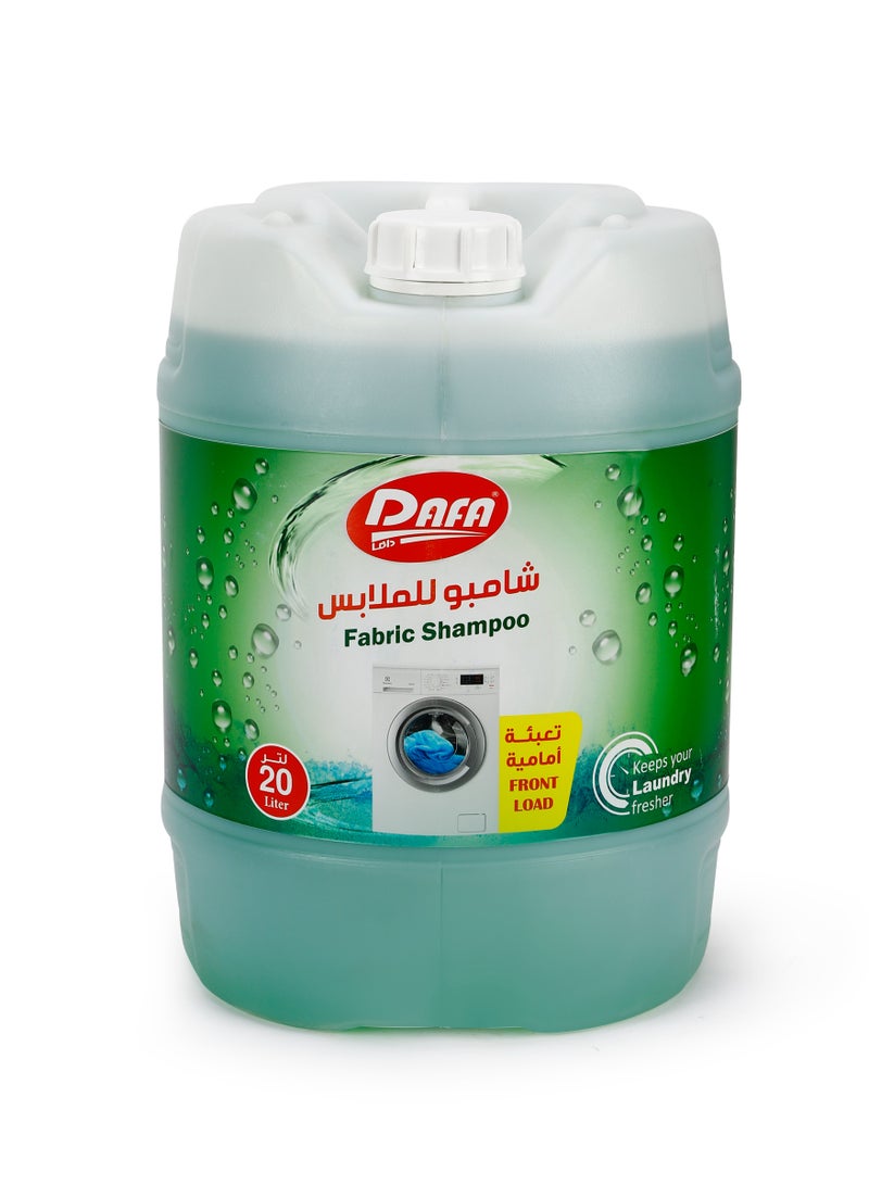 fabric shampoo front load 20 liter
