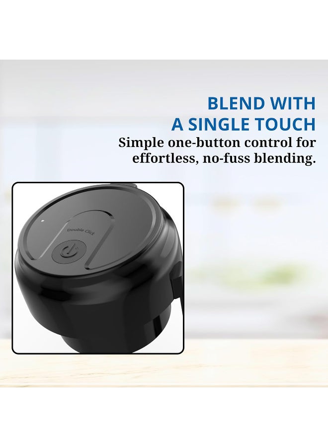 Westinghouse Westinghouse USA Rechargeable Portable Blender – 40W Cordless Smoothie Maker with 300ml BPA-Free Bottle, USB Charging, 6 Stainless Steel Blades, One-Touch Operation (UAE Version) - 2 Years Warranty  - Image 5