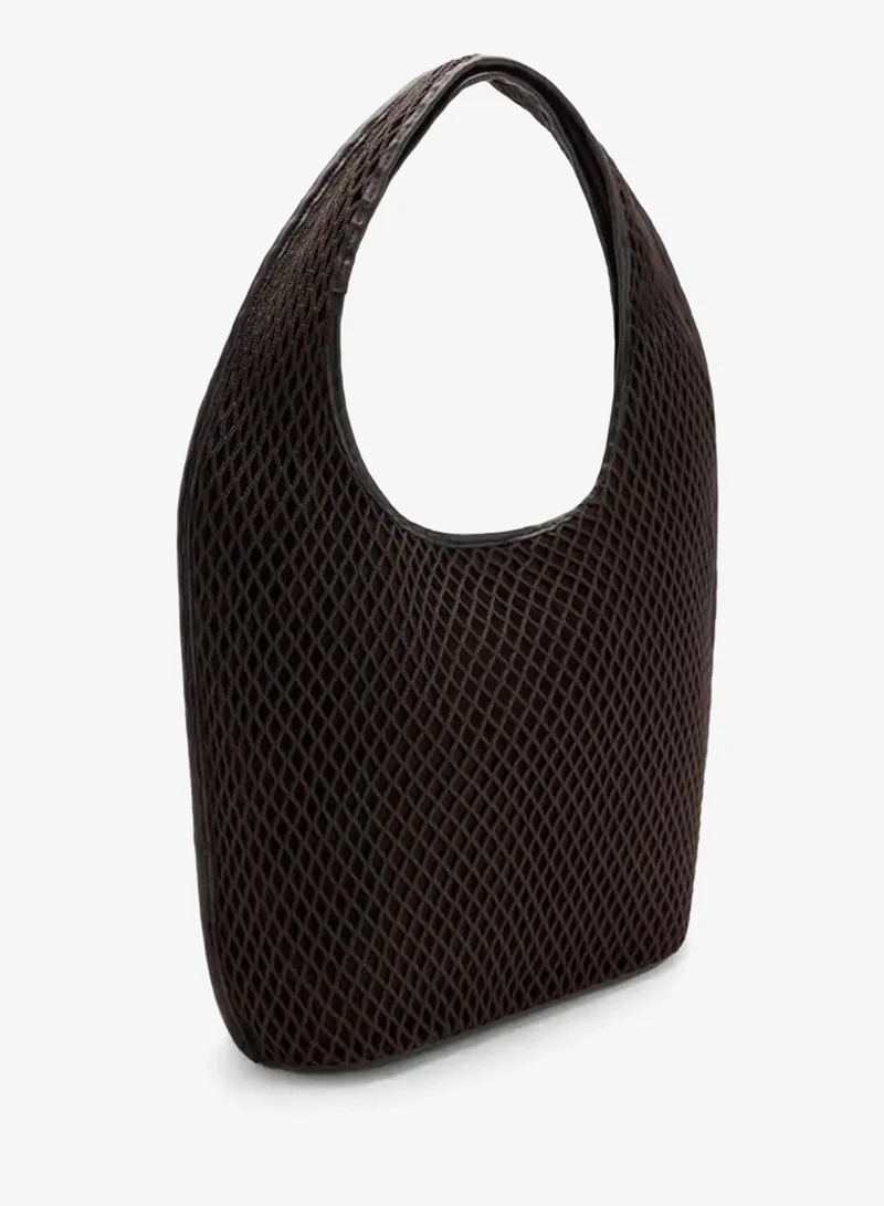 Mango  Mesh Bucket Bag for Women | Best Price UAE