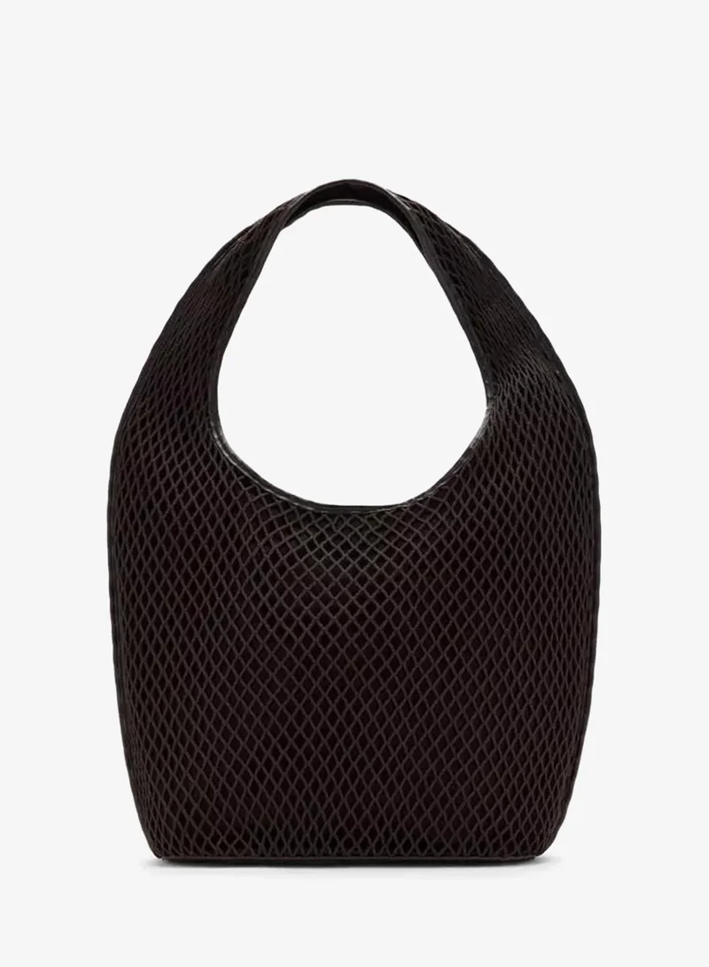 Mango  Mesh Bucket Bag for Women | Best Price UAE