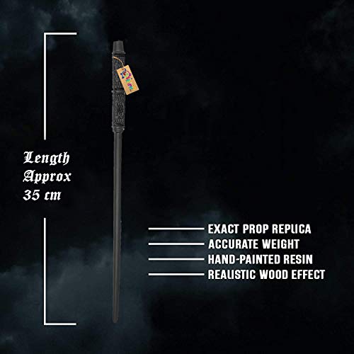 Western Era Handcrafted Classic Snape Magic Wand | Wizard Stick | Collectible Cosplay Accessory (34 CMs Long) - Image 2