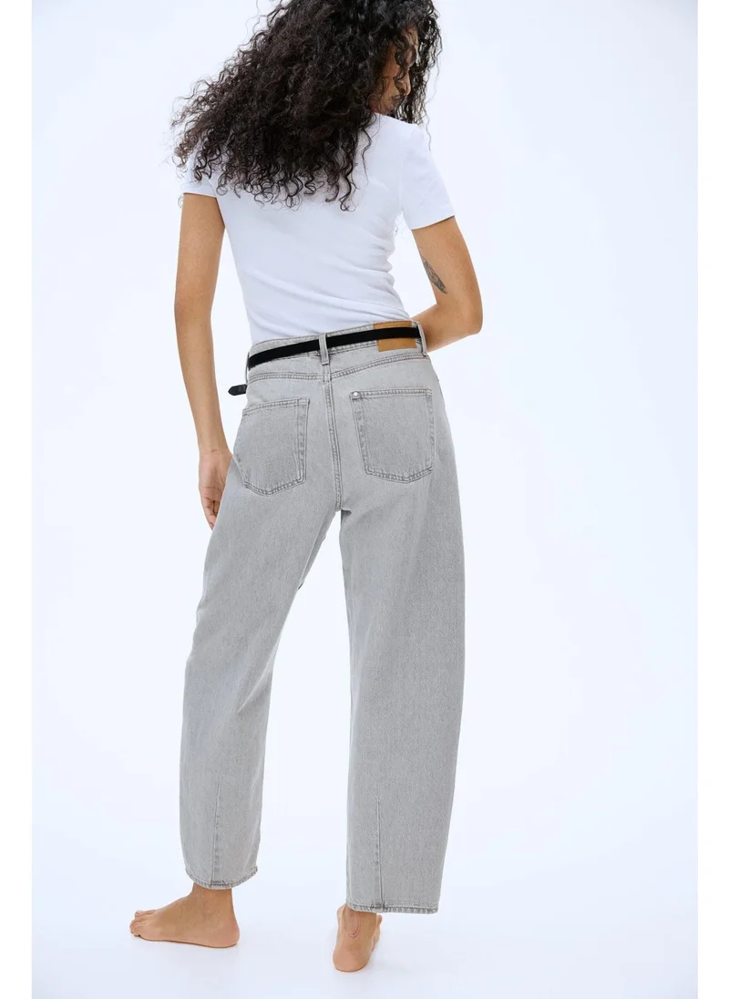 H&M Barrel High Jeans