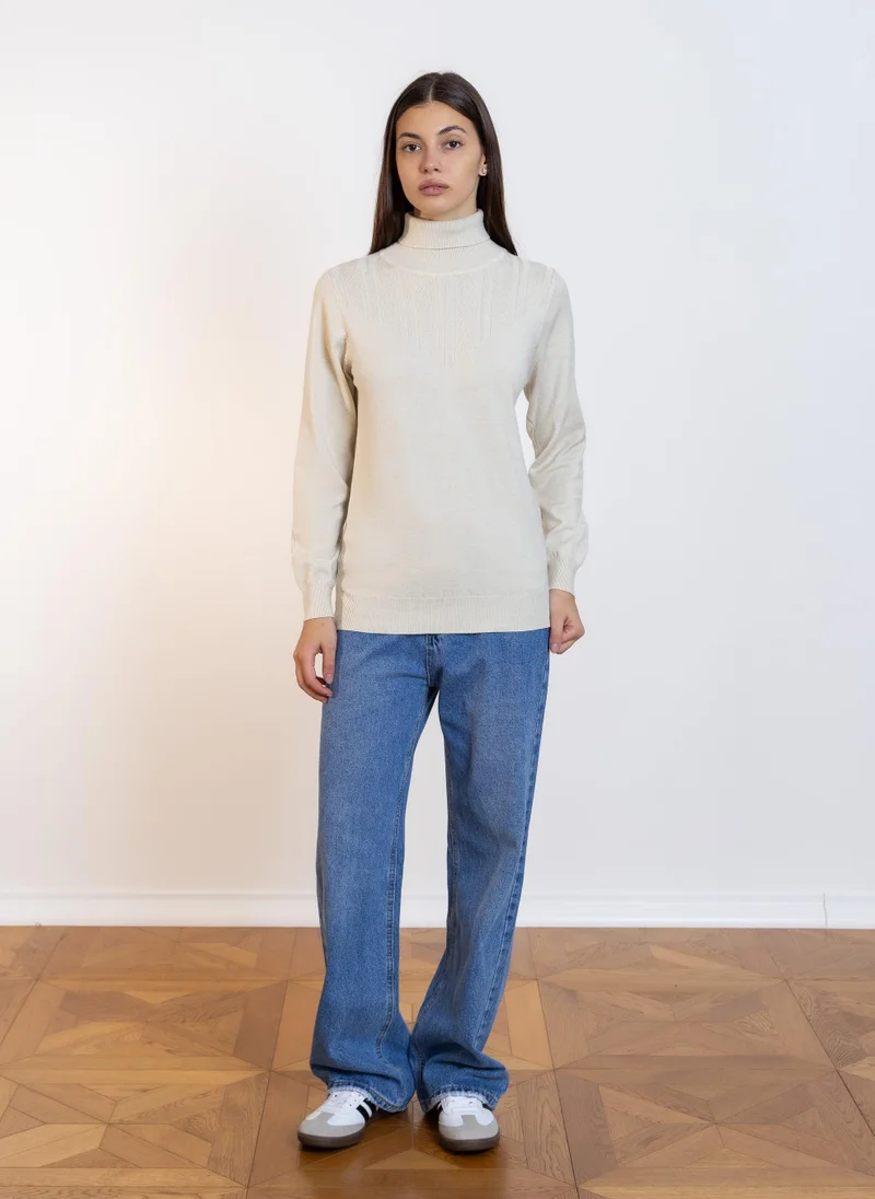 شايبس DETAILED RIBBED SWEATER