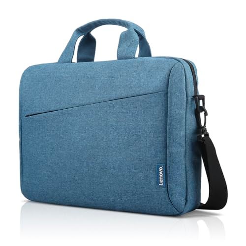 Lenovo Laptop Carrying Case T210 156Inch Laptop and Tablet Sleek Design Durable and WaterRepellent Fabric Business Casual or School GX40Q17230 Casual Toploader Blue - Image 1