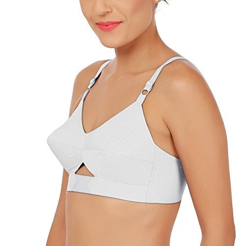 Rupa Softline Women's Full Cup Bra (Chanderkiran_white_34B) (Pack of 3) - Image 4