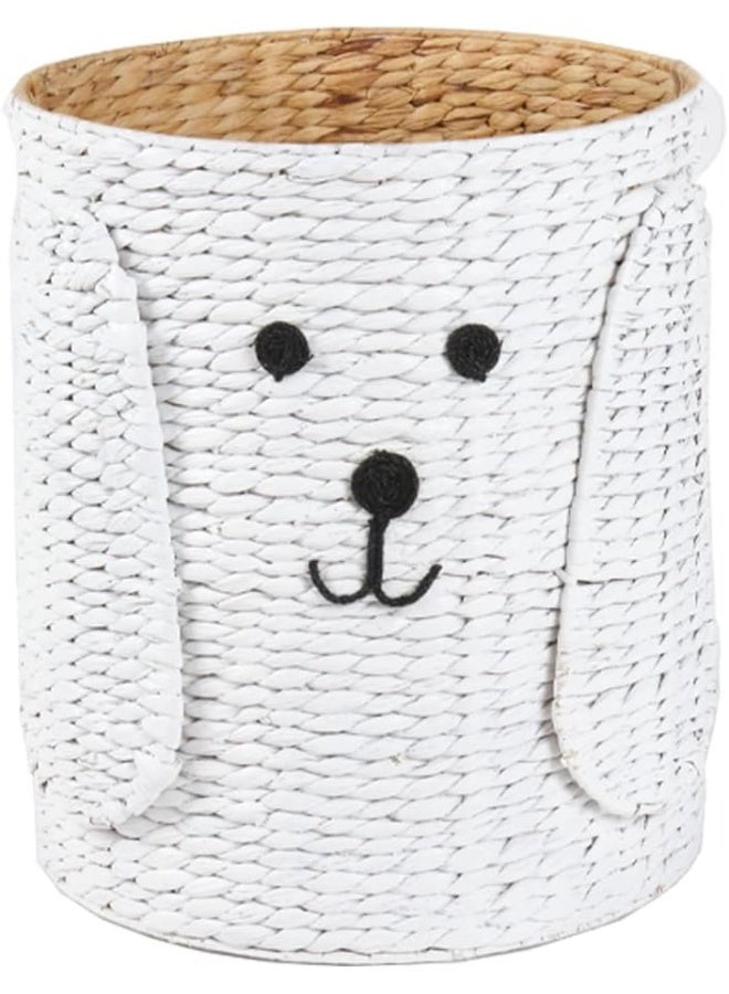 Homesmiths Water Hyacinth Storage Hamper Puppy Shape 38 x 38 x 59 cm - Image 2
